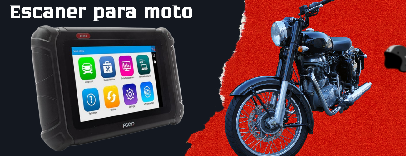 Escáner diagnóstico automotriz portátil para vehículos y motocicletas, tecnología avanzada